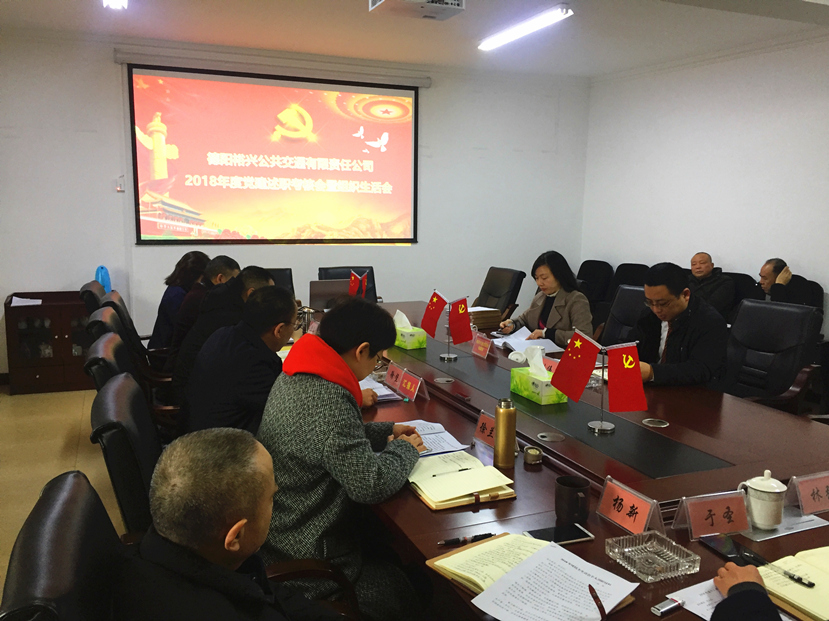 集團(tuán)公司開展2018年度基層黨組織抓黨建、黨風(fēng)廉潔建設(shè)專項(xiàng)述職考核