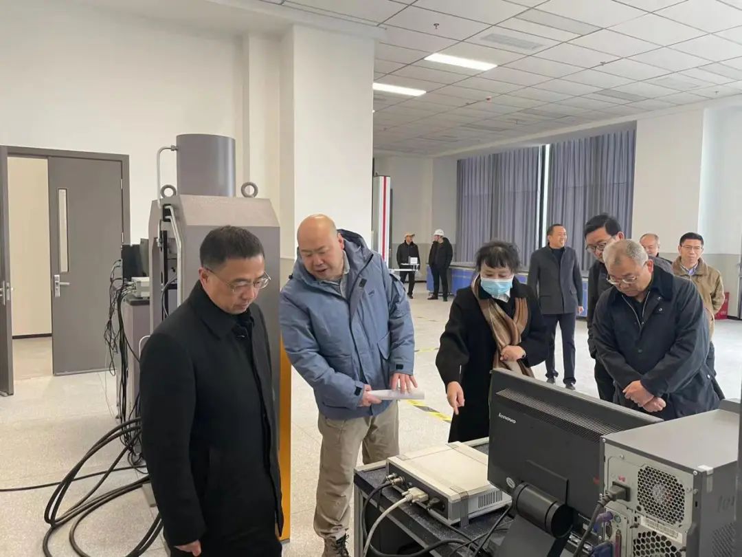 副市長徐春龍調研國檢中心項目春節(jié)節(jié)后復工情況